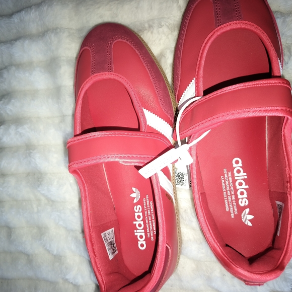 Adidas Samba Jane Women’s Mary Jane Sneakers in Red Size 9 - Picture 8 of 8